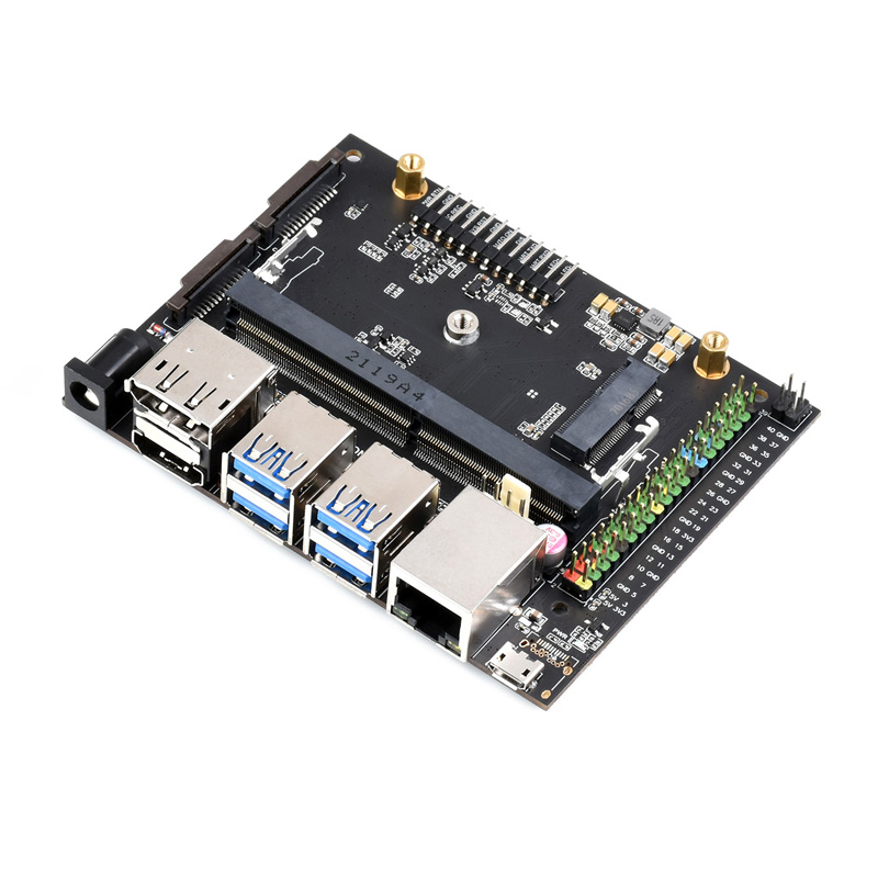 Deskpi Super6C - JETSON-IO-BASE-A キャリアボード（Jetson Nano開発拡張キット用、B01の代替ソリューション、Jetson Xavier NXにも対応）